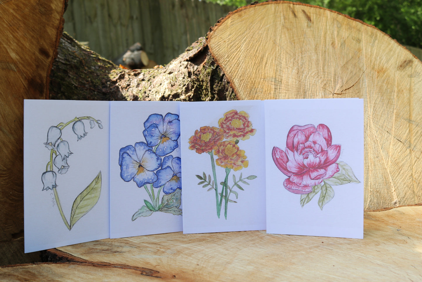 Floral Notecards